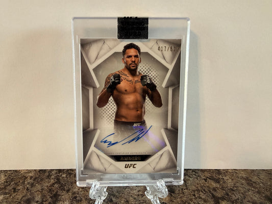 Eryk Anders Auto /621 2020 Topps UFC Striking Signatures