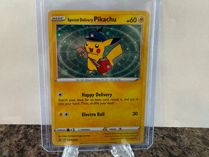 Special Delivery Pikachu 2020 Pokemon Center Canada Promo SWSH074