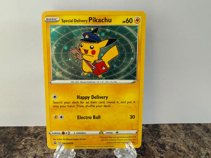 Special Delivery Pikachu 2020 Pokemon Center Canada Promo SWSH074
