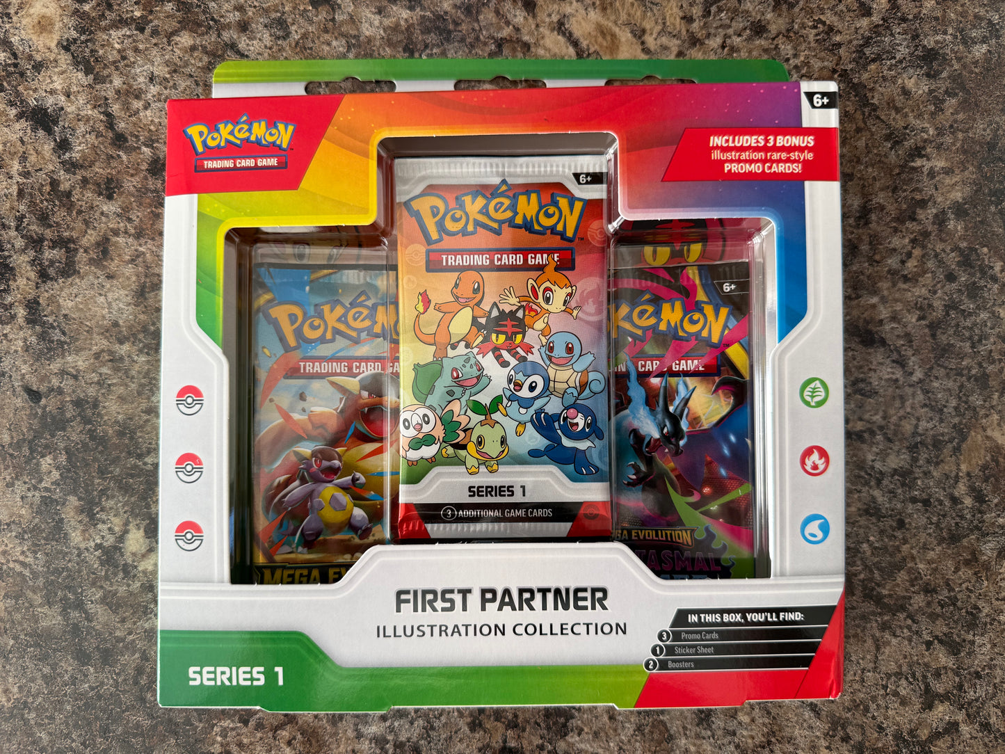 Pokémon TCG First Partner Illustration Collection Series 1 Factory Sealed