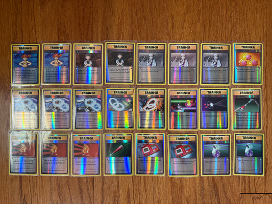 Lot of 24 Reverse Holo Trainers 2016 Pokémon XY Evolutions