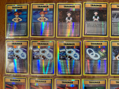 Lot of 24 Reverse Holo Trainers 2016 Pokémon XY Evolutions