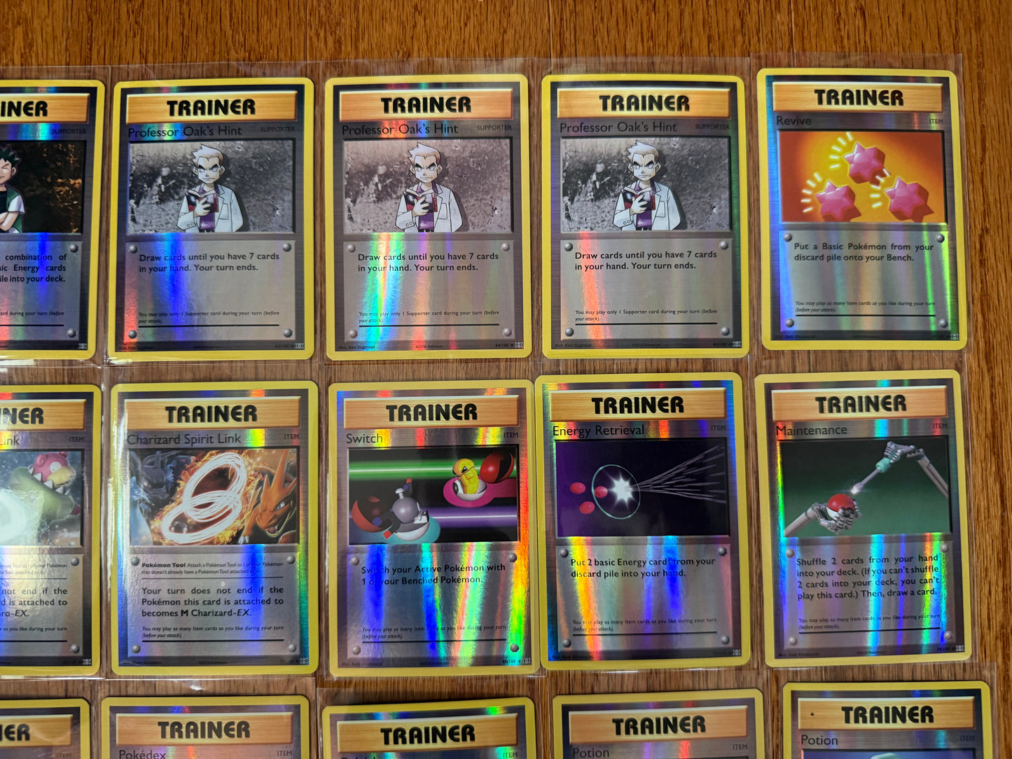 Lot of 24 Reverse Holo Trainers 2016 Pokémon XY Evolutions