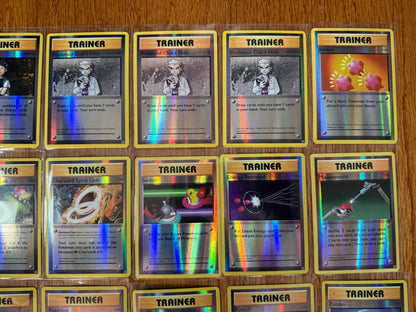 Lot of 24 Reverse Holo Trainers 2016 Pokémon XY Evolutions
