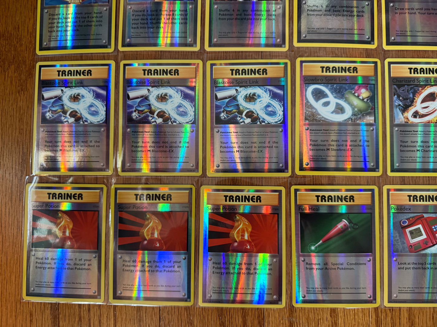 Lot of 24 Reverse Holo Trainers 2016 Pokémon XY Evolutions