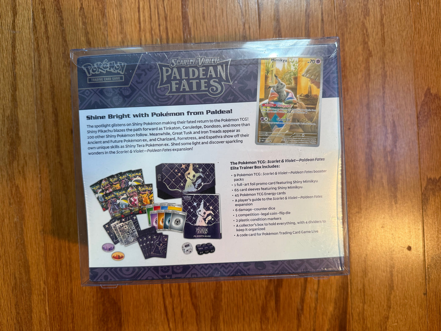 Pokémon Paldean Fates ETB Factory Sealed