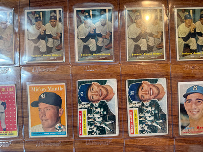 INSANE 32 Card Sports Card Lot - Mickey Mantle Willie Mays Sandy Koufax + More